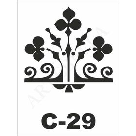 Artebella C-29 15x20 cm Stencil