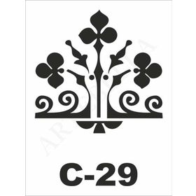 Artebella C-29 15x20 cm Stencil