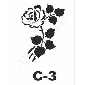 Artebella C-3 15X20 cm Stencil