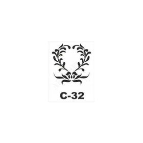Artebella C-32 15X20 cm Stencil