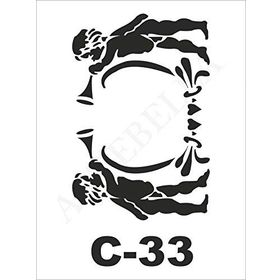 Artebella C-33 15X20 cm Stencil