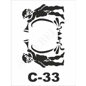 Artebella C-33 15X20 cm Stencil