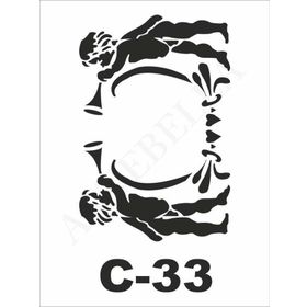 Artebella C-33 15X20 cm Stencil