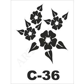 Artebella C-36 15X20 cm Stencil