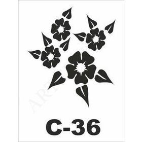 Artebella C-36 15X20 cm Stencil