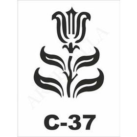 Artebella C-37 15X20 cm Stencil