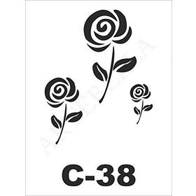 Artebella C-38 15X20 cm Stencil