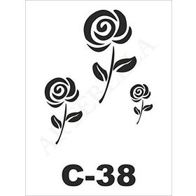 Artebella C-38 15X20 cm Stencil