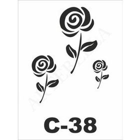 Artebella C-38 15X20 cm Stencil