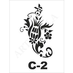 Artebella C-4 2 15X20 cm Stencil