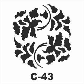 Artebella C-43 15X20 cm Stencil