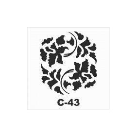 Artebella C-43 15X20 cm Stencil