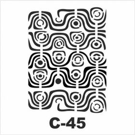Artebella C-45 15X20 cm Stencil