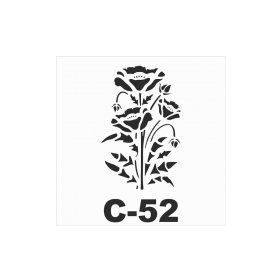 Artebella C-52 15X20 cm Stencil
