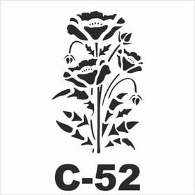 Artebella C-52 15X20 cm Stencil