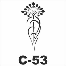 Artebella C-53 15X20 cm Stencil