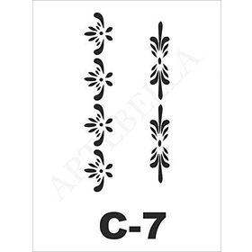 Artebella C-7 15X20 cm Stencil