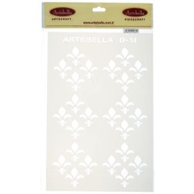 Artebella D-14 20X30 cm Stencil