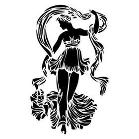 Artebella D-2 20X30 cm Stencil