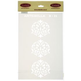 Artebella D-21 20X30 cm Stencil