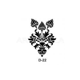 Artebella D-22 20X30 cm Stencil