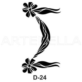 Artebella D-24 20X30 cm Stencil