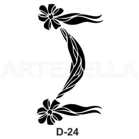 Artebella D-24 20X30 cm Stencil