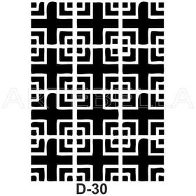 Artebella D-30 20X30 cm Stencil