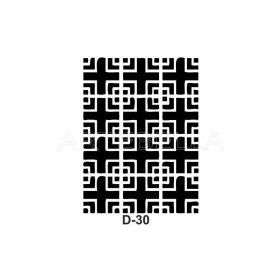 Artebella D-30 20X30 cm Stencil