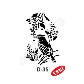 Artebella D-35 20X30 cm Stencil
