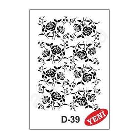 Artebella D-39 20X30 cm Stencil
