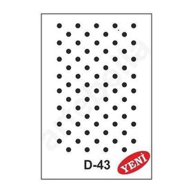 Artebella D-43 20X30 CM Stencil