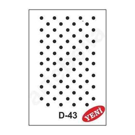Artebella D-43 20X30 CM Stencil