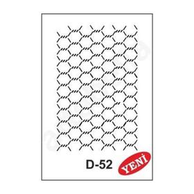 Artebella D-52 20X30 cm Stencil