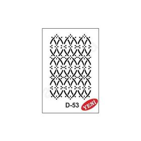 Artebella D-53 20X30 cm Stencil