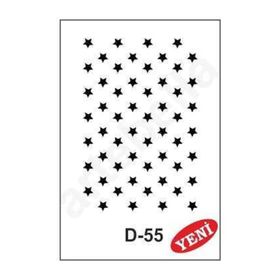 Artebella D-55 20X30 cm Stencil