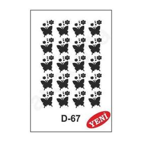 Artebella D-67 20X30 cm Stencil