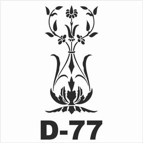 Artebella D-77 20X30 cm Stencil