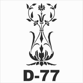 Artebella D-77 20X30 cm Stencil