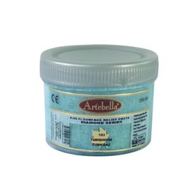 Artebella Diamond 103 Turkuaz 250 gr Multi Surface Rölyef Pastası