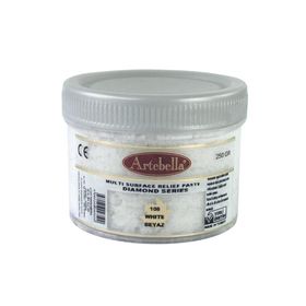 Artebella Diamond 108 Beyaz 250 gr Multi Surface Rölyef Pastası