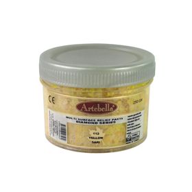 Artebella Diamond 112 Sarı 250 gr Multi Surface Rölyef Pastası