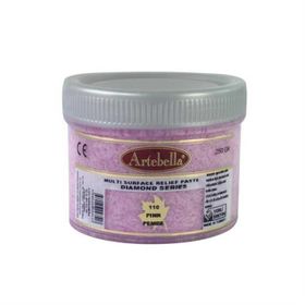 Artebella Diamond Serisi Pembe Rölyef Pasta