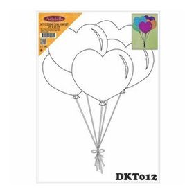 Artebella DKT012 25x35 cm Desenli Tuval Kompozit Boyama