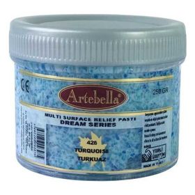 Artebella Dream Serisi Turkuaz Rölyef Pasta