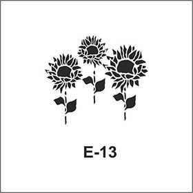 Artebella E-13 10X10 cm Stencil