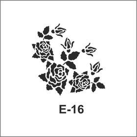 Artebella E-16 10X10 cm Stencil