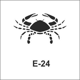 Artebella E-24 10X10 cm Stencil