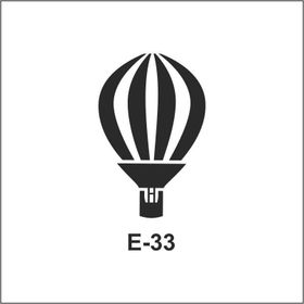 Artebella E-33 10X10 cm Stencil