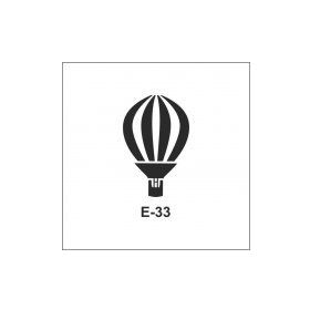 Artebella E-33 10X10 cm Stencil
